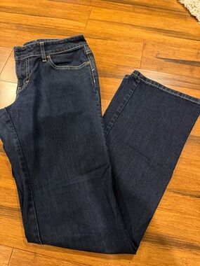 Banana Republic Curvy Boot Dark Wash 28
